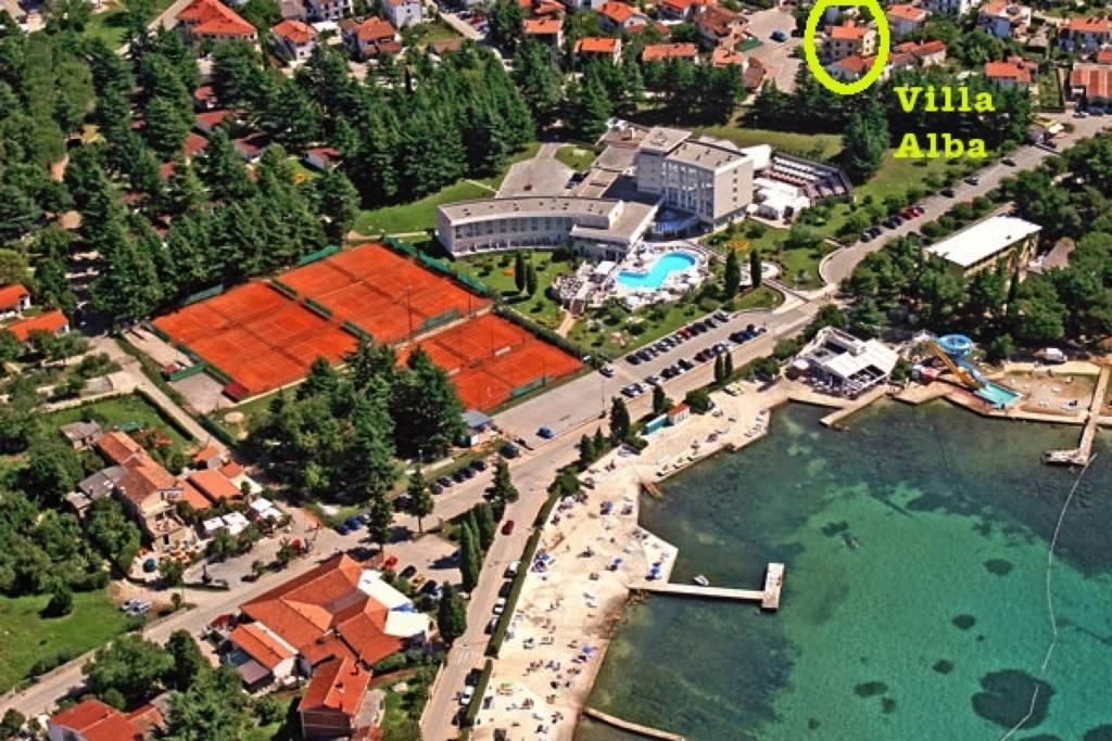 Apartments Villa Alba Пореч Экстерьер фото